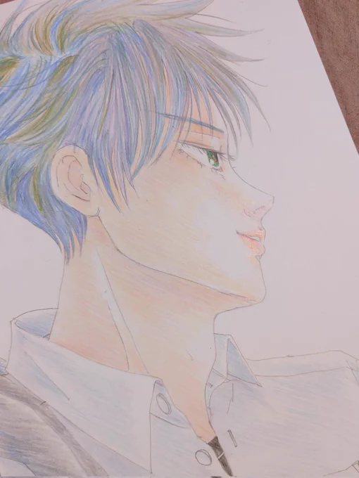 お疲れ様でした(   ˙꒳​˙ )꜆ 今日もrtありがとうございました ˚*.✩·̩͙꒰ঌ( ˶'ᵕ'˶)໒꒱·̩͙✩.*˚ おやすみなさい、また明日(*'︶`*)ノ 絵の仕上げは明日。 良い夜を  #呪術廻戦ファンアート