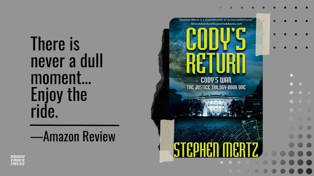 Check out Cody's Return for only $0.99 this week. 

subscribepage.com/r8d5m6
-
-
-
#KindleDeals #EBookDeals #RoughEdgesPress #StephenMertz