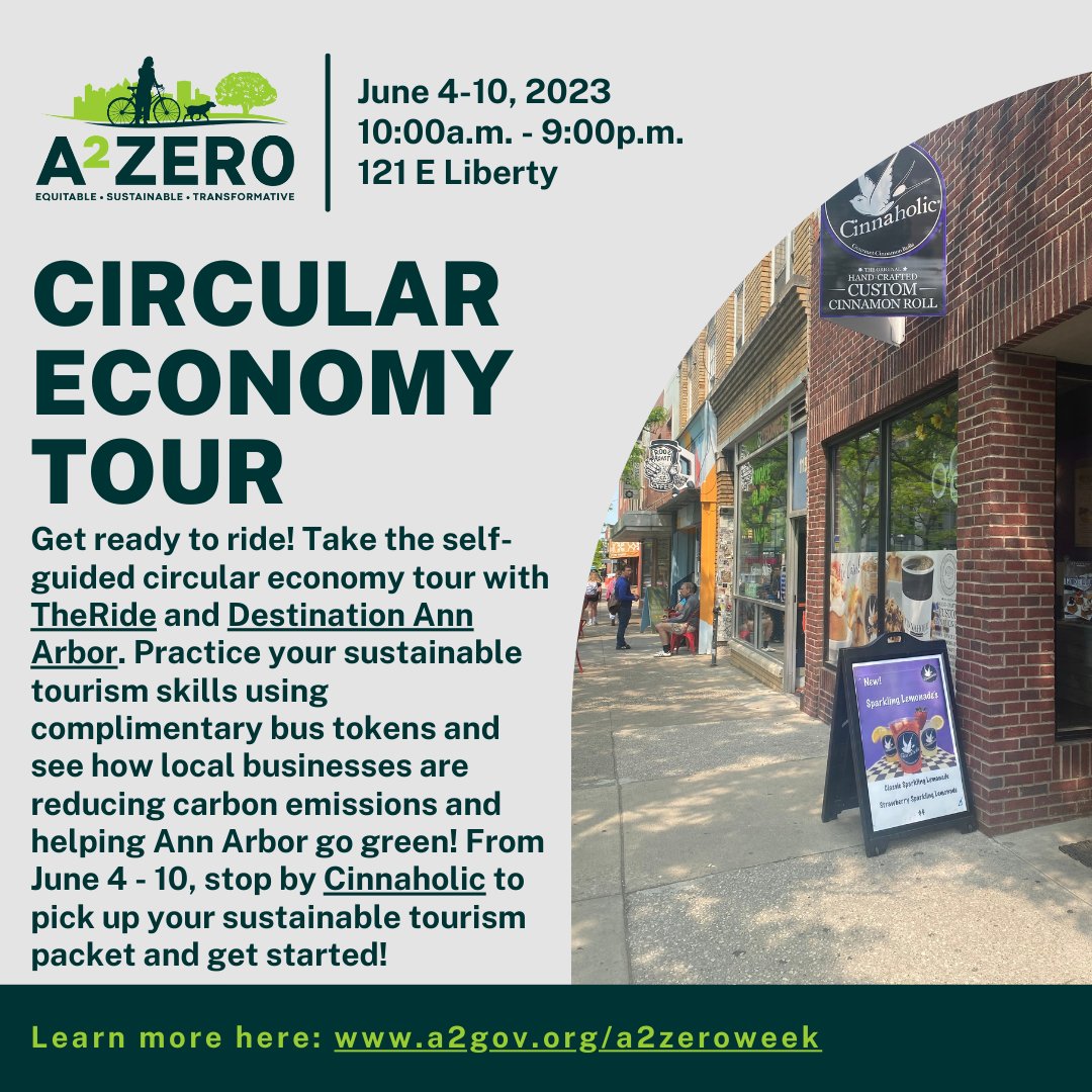 City of Ann Arbor on Twitter "It's A2ZERO Week...Get ready to ride