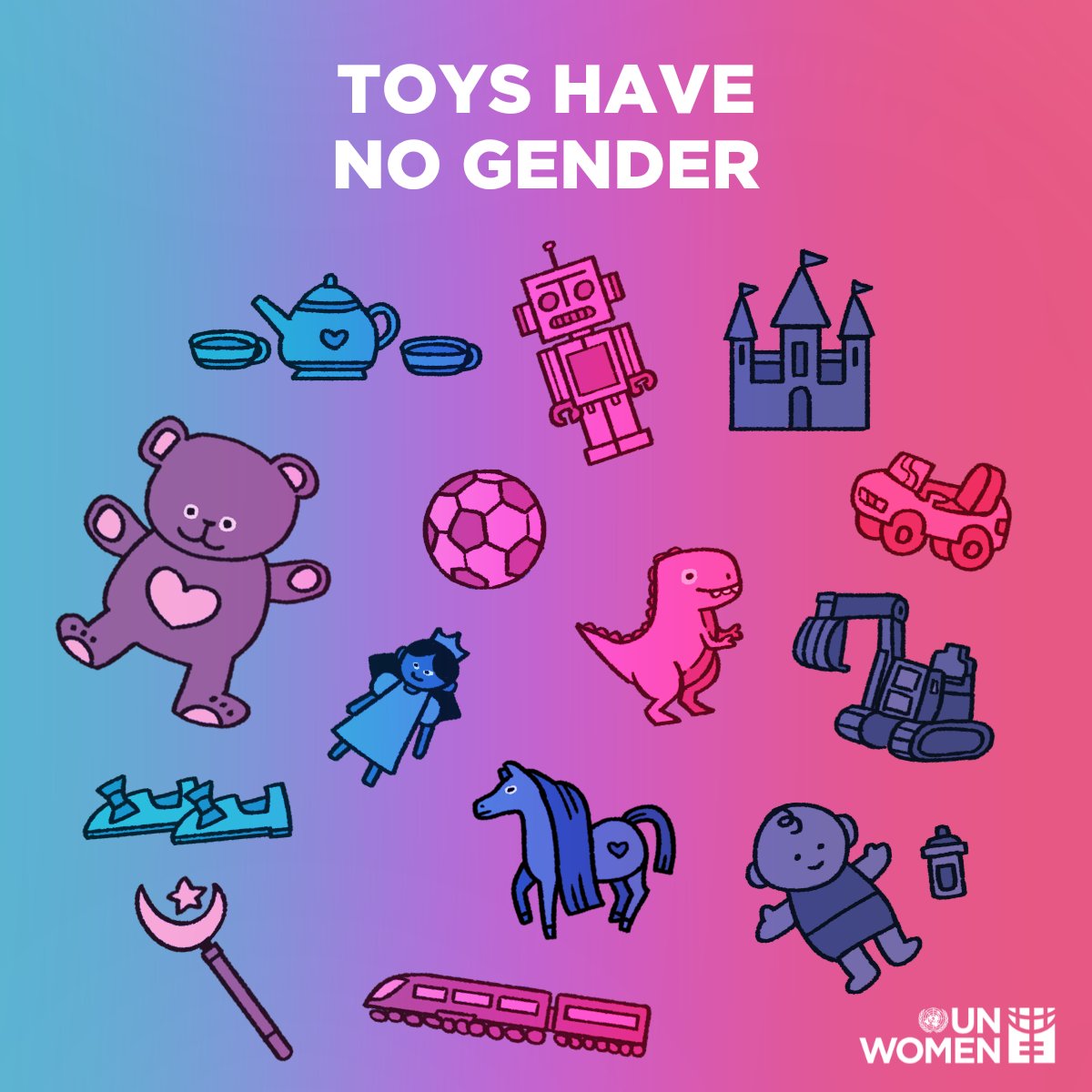 Let us teach our kids  about a world where princesses can build rockets and superheroes can bake cookies.

Let's raise a generation that values inclusivity, empathy, and equal opportunities.

Are you with us?