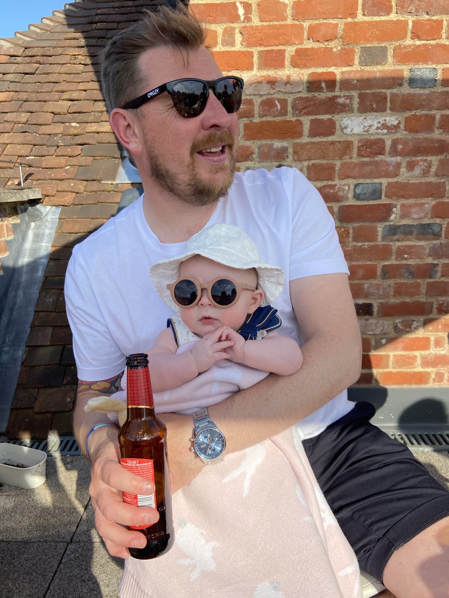 Summer day with little Rosie ☀️❤️