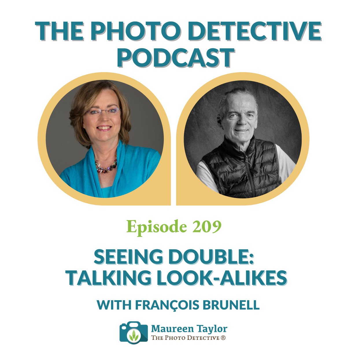 This week on the podcast, I'm joined by François Brunelle. 

We discuss his fascinating project “I’m Not a Lookalike” where Francois photographs individuals who look similar – and then compares them. 

Listen wherever you get your podcasts, or here: buff.ly/45MwHHb