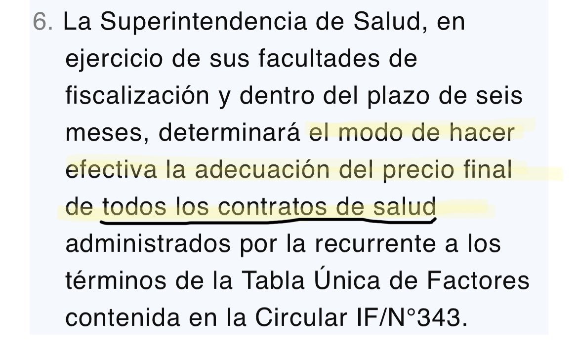mdaza_abogado's tweet photo. La vocera de la Corte Suprema sale hoy diciendo que el fallo que ordena la adecuación de planes y devolución de cobros en exceso de las Isapres solo se debe aplicar a quienes recurrieron en la causa. El problema es que el tenor literal del fallo dispone otra cosa… 🤔 https://t.co/HYVqS1vSNL