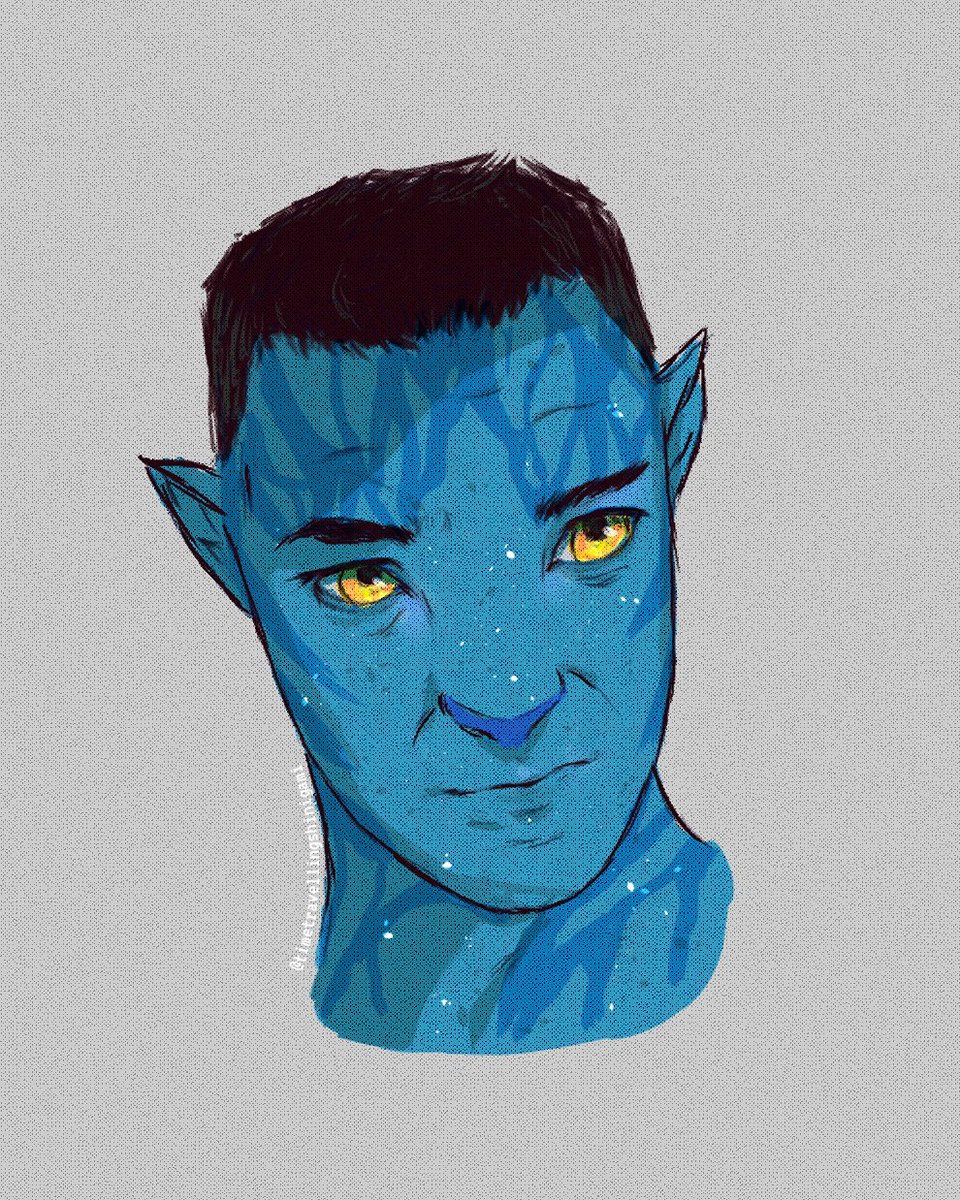 Everyone's favourite grumpy blue man 😚
#milesquaritch #avatar art #AvatarTheWayOfWater #Avatar2 #avatar fanart #stephenlang #digitalart