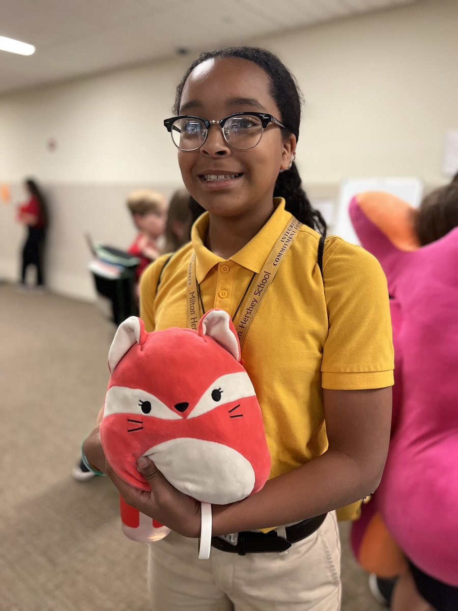 Mhs5th's tweet photo. Last week, CH celebrated Spirit Week. On Wednesday, students brought their favorite stuffed animal to school. Take a look! @miltonhershey https://t.co/G1Nst1WY7P