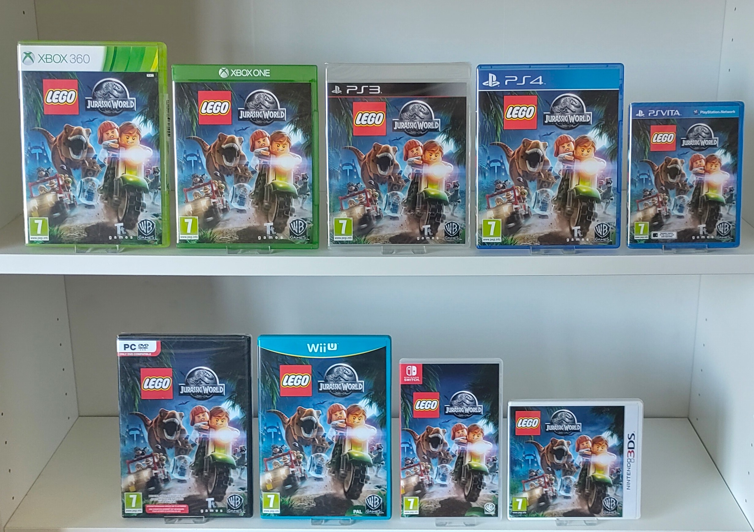 Jurassic world best sale lego wii