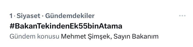 Hooop 1.sıraya çıktık 🔴 #BakanTekindenEk55binAtama