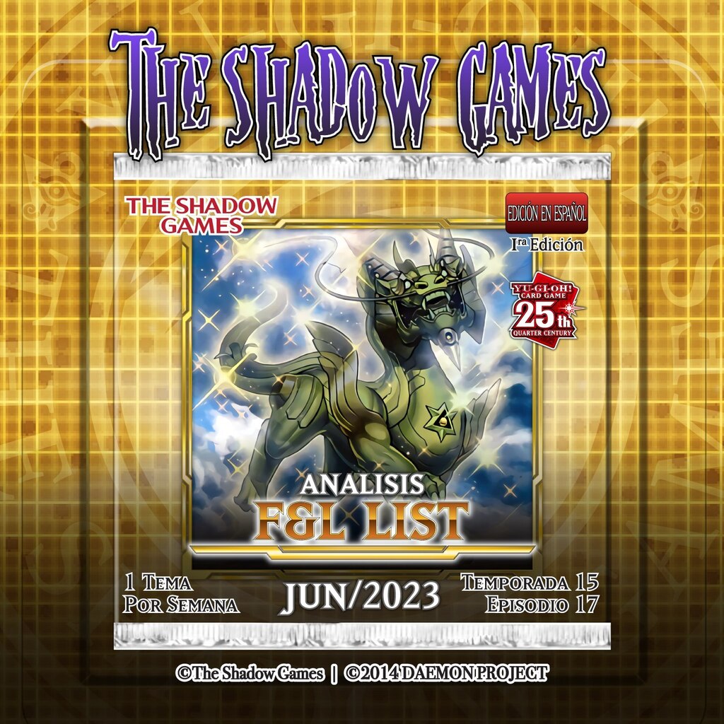 YGOShadowGames's tweet photo. ~
The Shadow Games, el Podcast de Yu-Gi-Oh! Que estabas buscando! Un episodio nuevo cada #Shabadow! #ForbiddenAndLimited
Escúchanos aquí
https://t.co/0tKTOoBMw4
#Podcast #YGO #YuGiOh #TheShadowGames #YuGiOhTCG #MasterDuel #DuelLinks #SpeedDuel #CrossD… https://t.co/SnQs2996a8 https://t.co/3sjJQozGgs