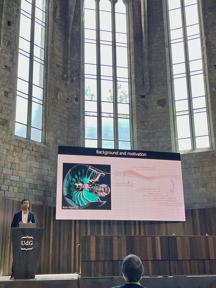Erfan_Kazemi's tweet photo. It was a wonderful experience attending the #CompTest (Composites Testing) conference this year, organised by AMADE - Universitat de Girona and presenting our work on the High-Velocity Impact Response of Bio-Inspired Interleaved Hybrid Carbon Fibre-Reinforced
Polymer Composites https://t.co/uL2sZFEIJZ