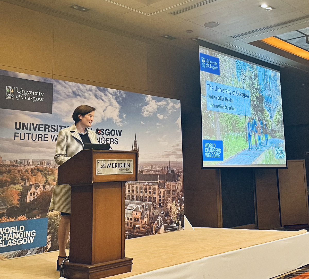 Shonagh Maak (@shon_maak) on Twitter photo We were delighted to be joined by Deputy High Commissioner Christina Scott from <a href="/UKinIndia/">UK in India๐ฌ๐ง๐ฎ๐ณ</a> and <a href="/inBritish/">British Council in India</a> to congratulate <a href="/UofGlasgow/">University of Glasgow</a> offer holders in Delhi today. We were delighted to be joined by Deputy High Commissioner Christina Scott from <a href="/UKinIndia/">UK in India๐ฌ๐ง๐ฎ๐ณ</a> and <a href="/inBritish/">British Council in India</a> to congratulate <a href="/UofGlasgow/">University of Glasgow</a> offer holders in Delhi today.