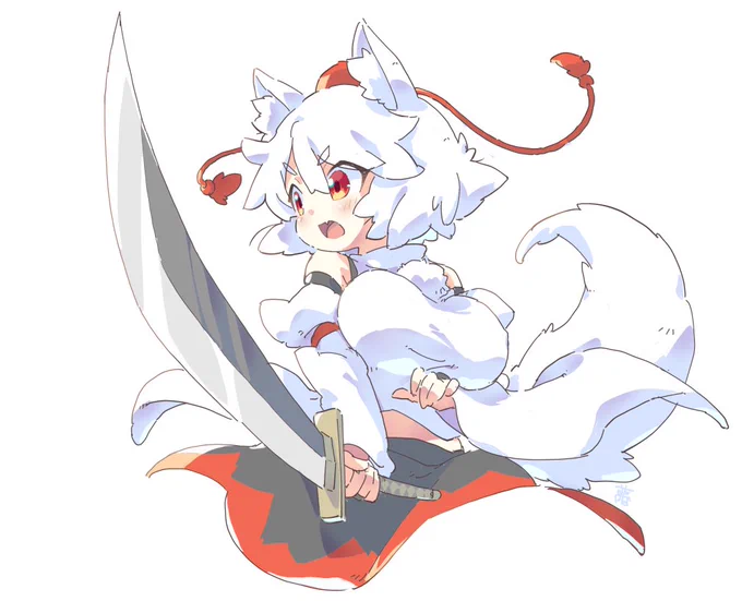ひさしぶりに椛 いつもよりアニメっぽく
