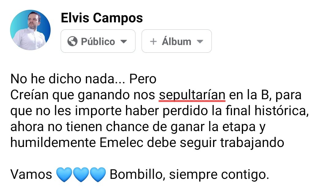 ELVISCAMPOSec's tweet photo. Emelec de mis amores, ayer le diste la lección necesaria a las Barcelona como siempre... https://t.co/8MuP2tQy14