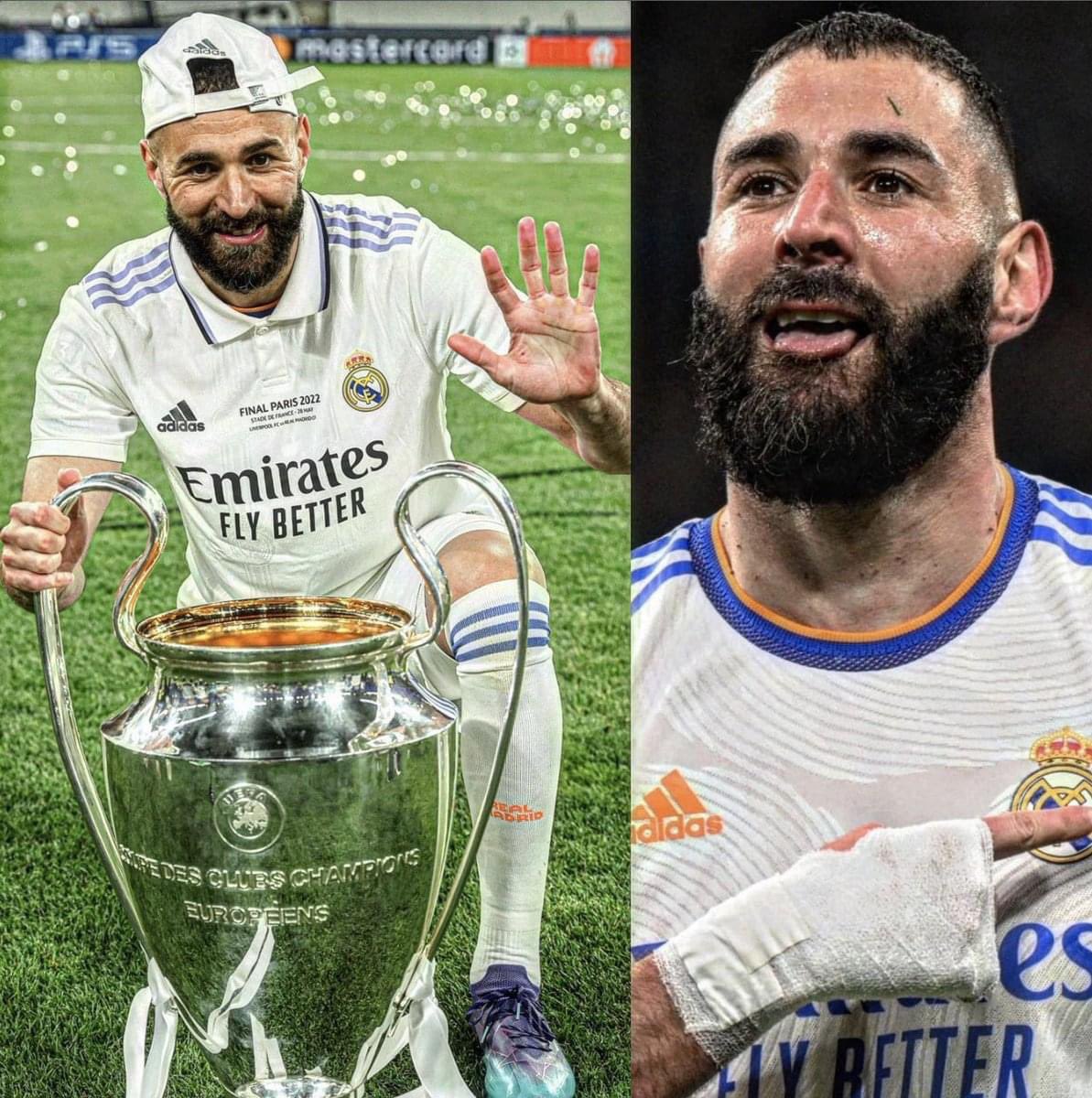 ajohns11997's tweet photo. Se va uno de los mejores de la historia. Gracias por todo Benz, ya te puedes quitar la venda…⚪️🤍⚽️ https://t.co/f5MqVwp6qQ