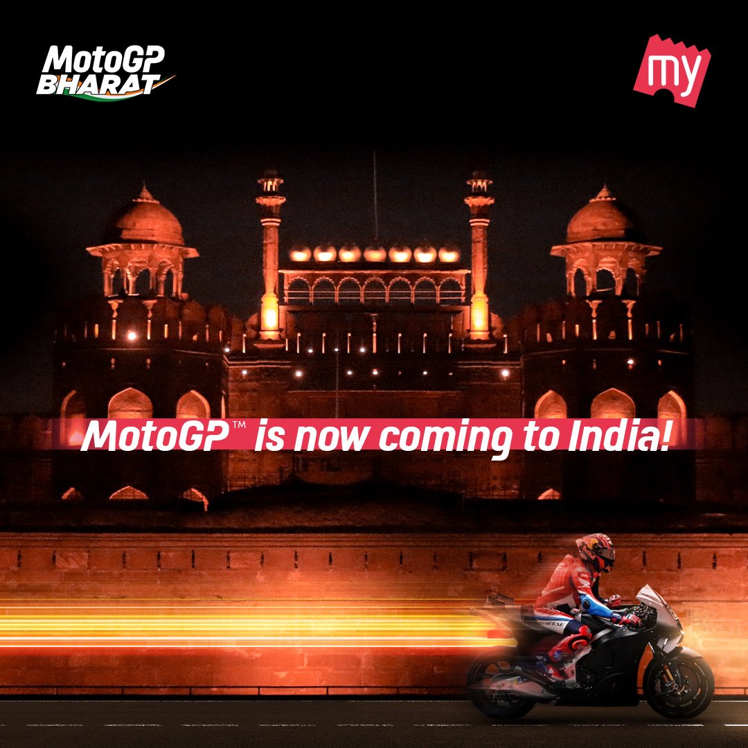 bookmyshow's tweet photo. We heard you were excited about the Flash, so we got two of them ๐
#MotoGPBharat is ready to take on Buddh International Circuit in 2023!
#motogp #motogpbharat #indialeg #racing #motorbikeracing #india #indianbikers #indianpride #indiarises #adrenalinerush #adrenalinekick #bikersunited #motorsports #fastandfurious #loveforracing