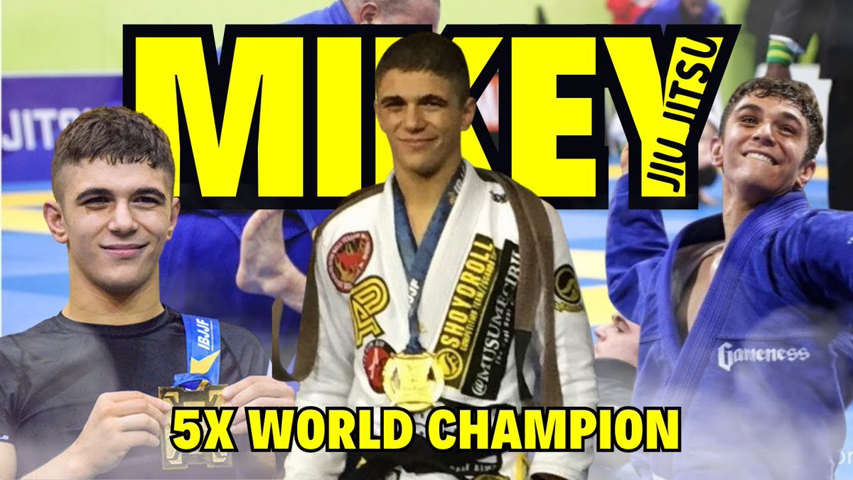 🔥 Witness the incredible journey of Mikey Musumeci in the world of Jiu Jitsu! 🌟 Prepare to be amazed as you follow his awe-inspiring path to greatness. Don't miss out on this captivating story! 🎬✨ buff.ly/3N0lagb  🤩💪 
#MikeyMusumeci #JiuJitsuJourney #InspiringStory