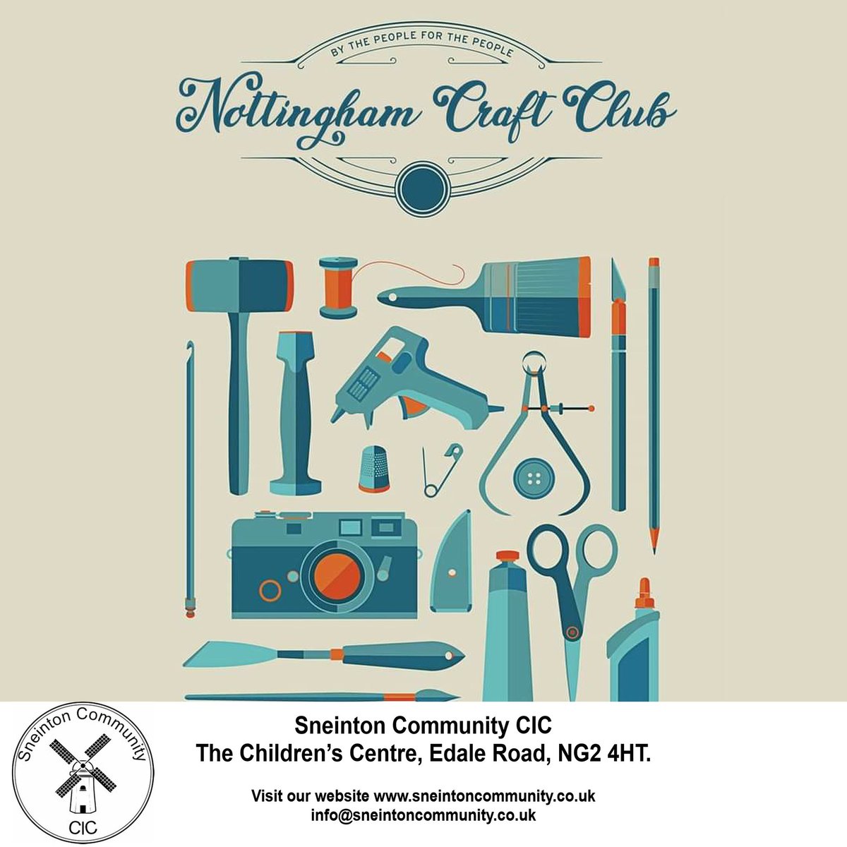 Our craft club will start soon all ages and abilities catered for. Tag a friend who's into craft.
#sneintoncommunity #craft #art #nottingham #sneinton