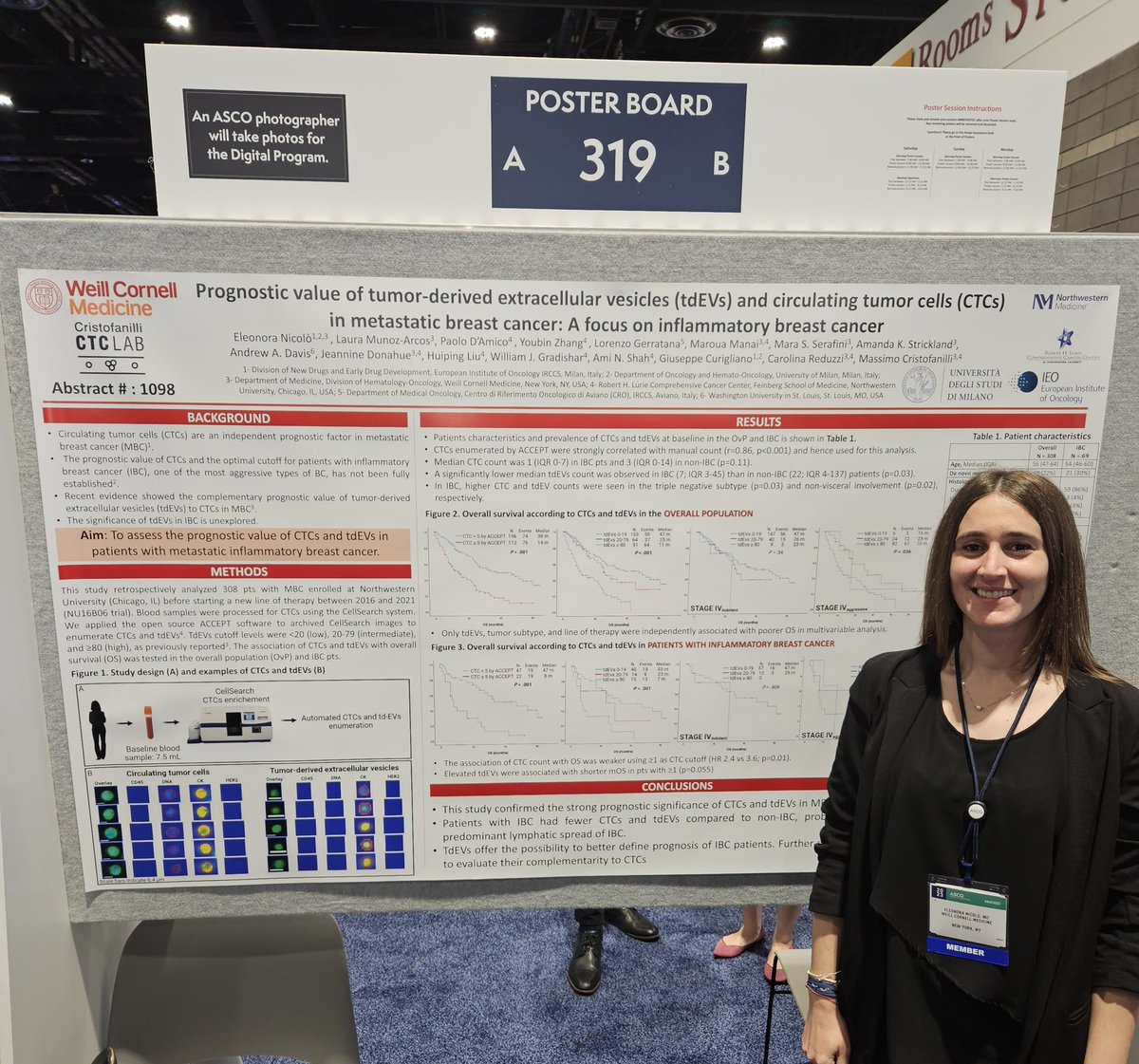 CtcLaboratory's tweet image. Prognostic value of tumor-derived extracellular vesicles (#tdEVs) and circulating tumor cell (#CTCs) in #MetastaticBreastCancer: A focus on #InflammatoryBreastCancer @eleonora_nicolo @MCristofanill @WCMBreastCenter @WCM_MeyerCancer @NorthwesternMed @IEOufficiale