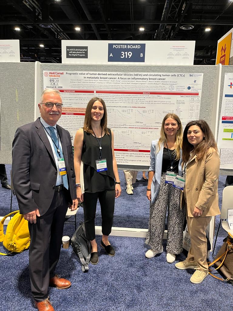 CtcLaboratory's tweet image. Prognostic value of tumor-derived extracellular vesicles (#tdEVs) and circulating tumor cell (#CTCs) in #MetastaticBreastCancer: A focus on #InflammatoryBreastCancer @eleonora_nicolo @MCristofanill @WCMBreastCenter @WCM_MeyerCancer @NorthwesternMed @IEOufficiale