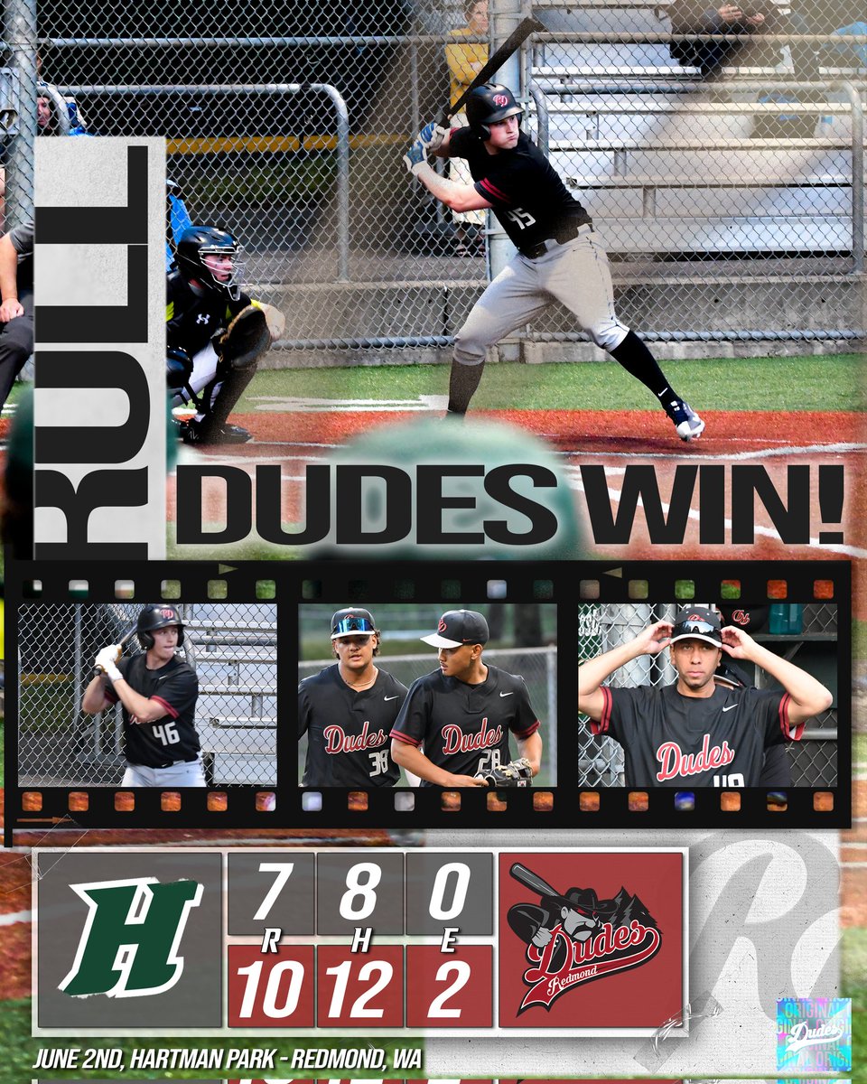 MOONSHOT ↗️ @mason_gronewald hits one over the cages (103.6 EV at 34.9 LA) at Hartman Park Friday night and combined with strong pitching from a staff effort Dudes move to 2-0 on the year!