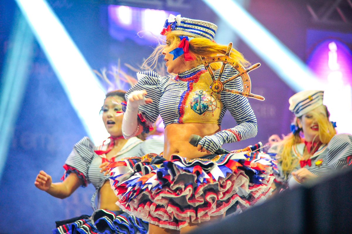 Joelma's tweet photo. Demos início ao nosso #ArraiáIssoéCalypsoTour ⚓️⛴️🌊 https://t.co/UbqdDKvs6m