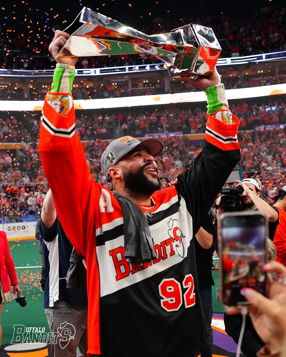 "It's a dream come true."

Read the feature story on NLL Finals MVP, Dhane Smith: bit.ly/42m1Oq7