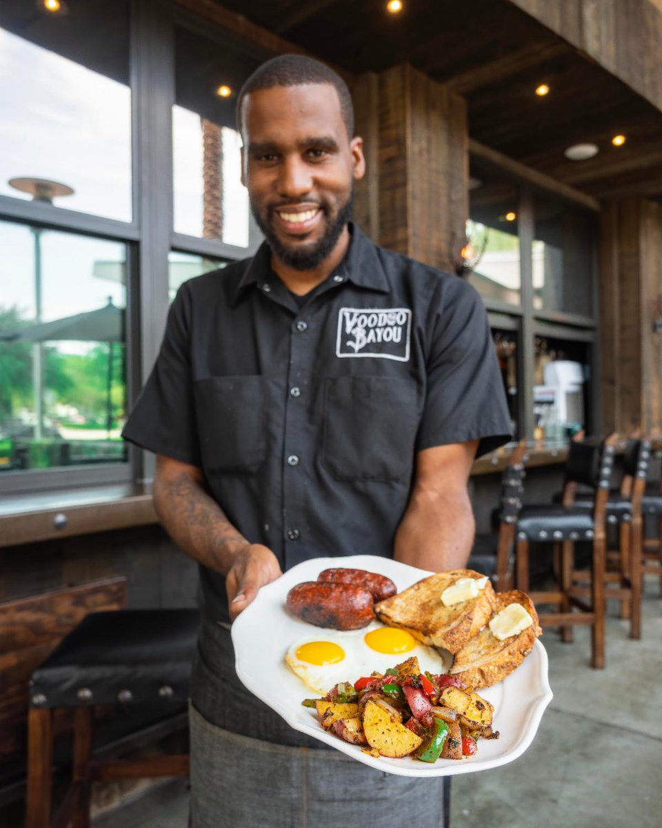 Nothing like our tasty Voodoo Bayou Breakfast Slam to get your Sunday started! 😍🍳
#Brunch #VoodooBayou #Breakfast