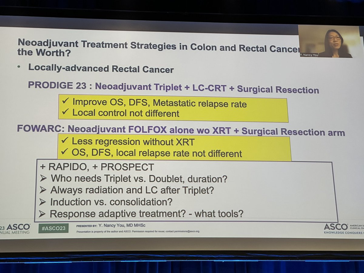 As per usual, @NancyYouMD asks all the right questions #ASCO23