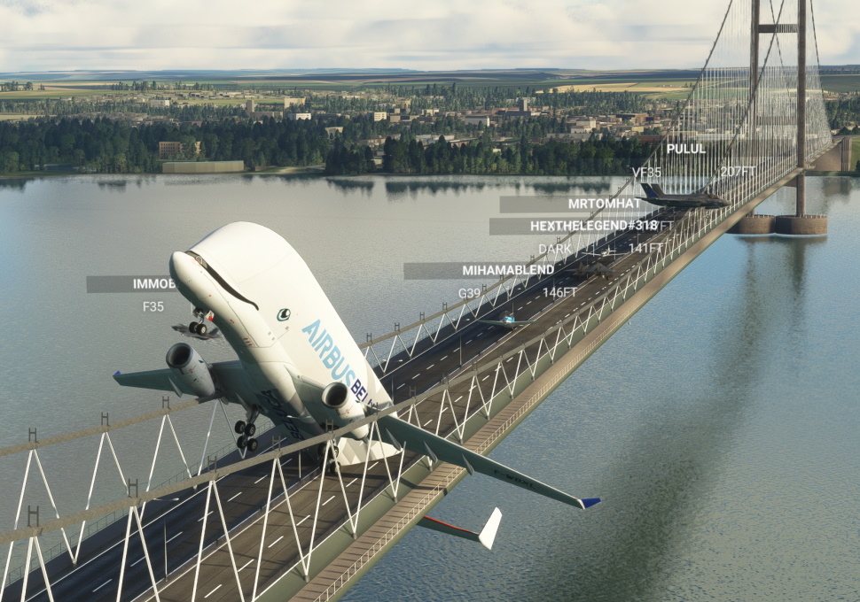 AvionChibi's tweet image. Mihamaさま✈いつもライブのご連絡ありがとうございます🙏おつかれさまでした☺️
海外のみなさまも✈自由に飛んでらしてワタクシおかげでビビらず🤣思いっきり楽しめました☺️
ベルーガちゃん😍#BelugaModPlease for #msfs2020 💕🐬#iniBuilds🙏 #PMDG 🙏 #BelugaXL #MSFS測量部 #MSFS橋梁着陸部