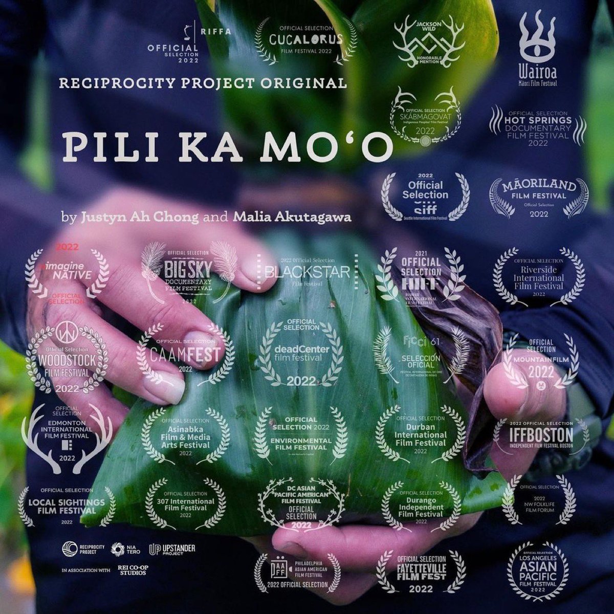 reciprocityproj's tweet image. Congratulations to Justyn Ah Chong, Malia Akutagawa, the Fukumitsu ʻOhana (family) of Hakipuʻu for their Emmy Award win last night! 🫶🏽