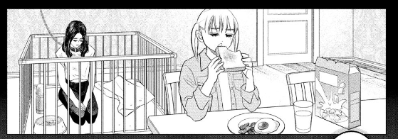 虐待娘が一転攻勢という絵だけど、おもろすぎるんよ