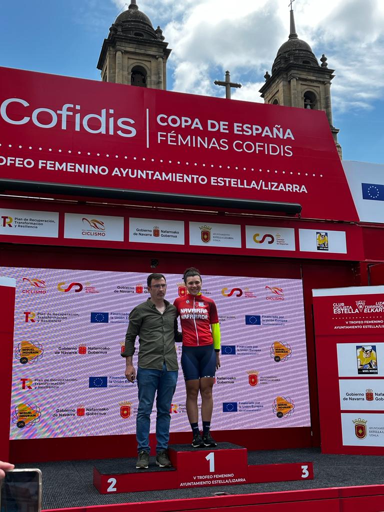 🥉 Podium sub-23 y título navarro para Laia Puigdefábregas, doble top-10 en #Estella #CopaEspañaFemCofidis. ¡Buen papel en tierras navarras!  facebook.com/SopelaTeam/pos…