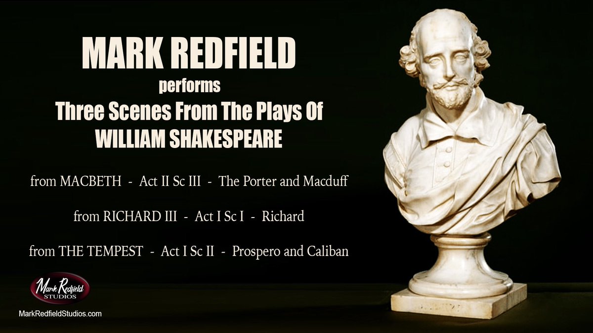 PoeForevermore's tweet photo. #ShakespeareSunday
3 short pieces (about 11 minutes) on our YouTube channel
https://t.co/fczuWJOD8Z
YouTube/@MarkRedfieldStudios
#Shakespeare #spokenword #actor #voiceactor #Macbeth #RichardIII #TheTempest #Caliban #Richard #ThePorter https://t.co/73srJnYc2Y