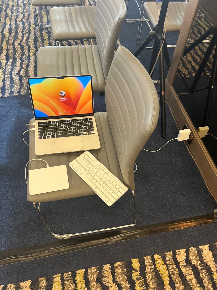 yarotheslav's tweet image. Always expect something to go wrong!

15 minutes before my presentation at @RailsSaaS , my laptop’s keyboard died 💀💀

Luckily, @andrewculver had an external keyboard and I managed to transfer the slides 😮‍💨