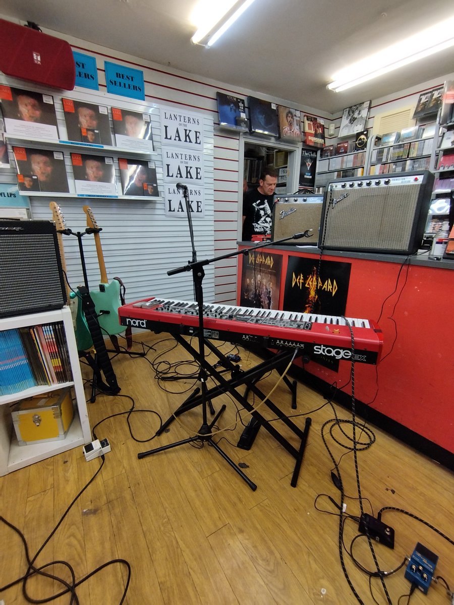 Nicotine Love on Twitter "Lanterns On The Lake instore performance at
