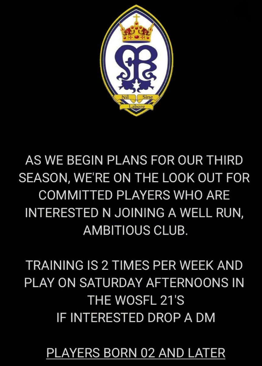 Get in contact if interested.