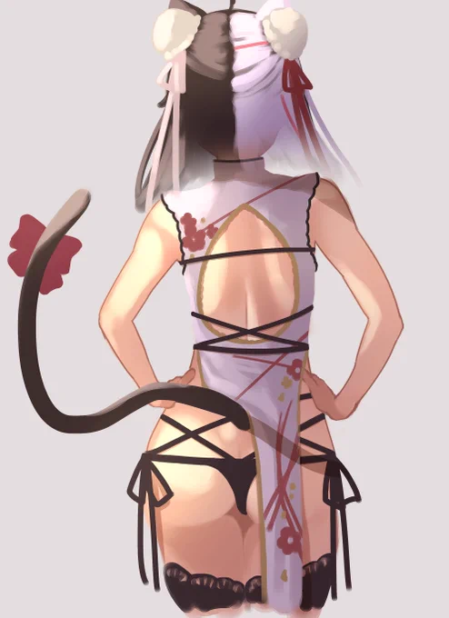 #れなの鳥っくあーと お背中