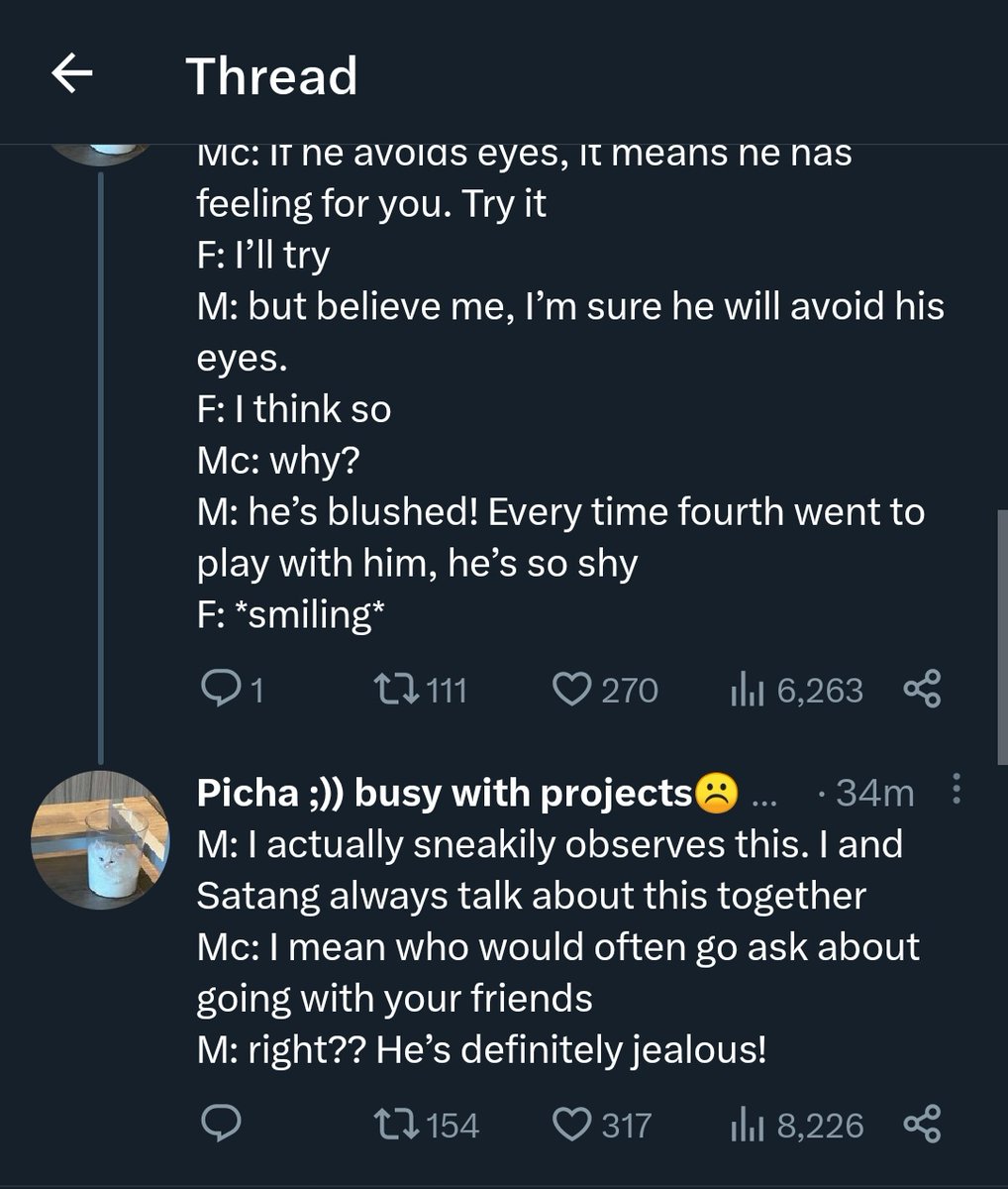 aegijiz's tweet photo. Did they just outed him?? 
@tawattannn @mmarkpkk 

#Gemini_NT 
#Fourthnattawat 
#GeminiFourth 
#MarkFourth
#FourthMark
#VichyM89CreamxFourthMark https://t.co/5NCzf7CFaJ