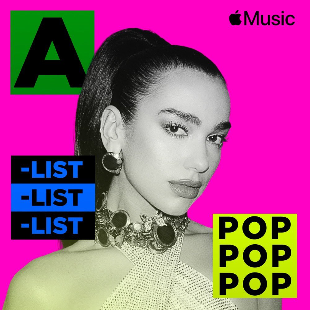 I’m on the cover of A-List Pop 💖 Listen to “Dance The Night” from @BarbieTheAlbum on @AppleMusic now.
music.apple.com/us/playlist/a-…