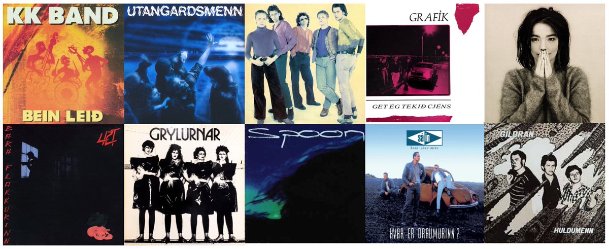 Árið er ... þáttaröðin byrjar á Rás 2 þann 17 júní. Við erum byrjaðir að hita upp og í kvöld kl. 22:10 verður fyrri upphitunarþáttur endurfluttur á Rásinni.  Þessar plötur 👇 og meira til er á efniskránni.