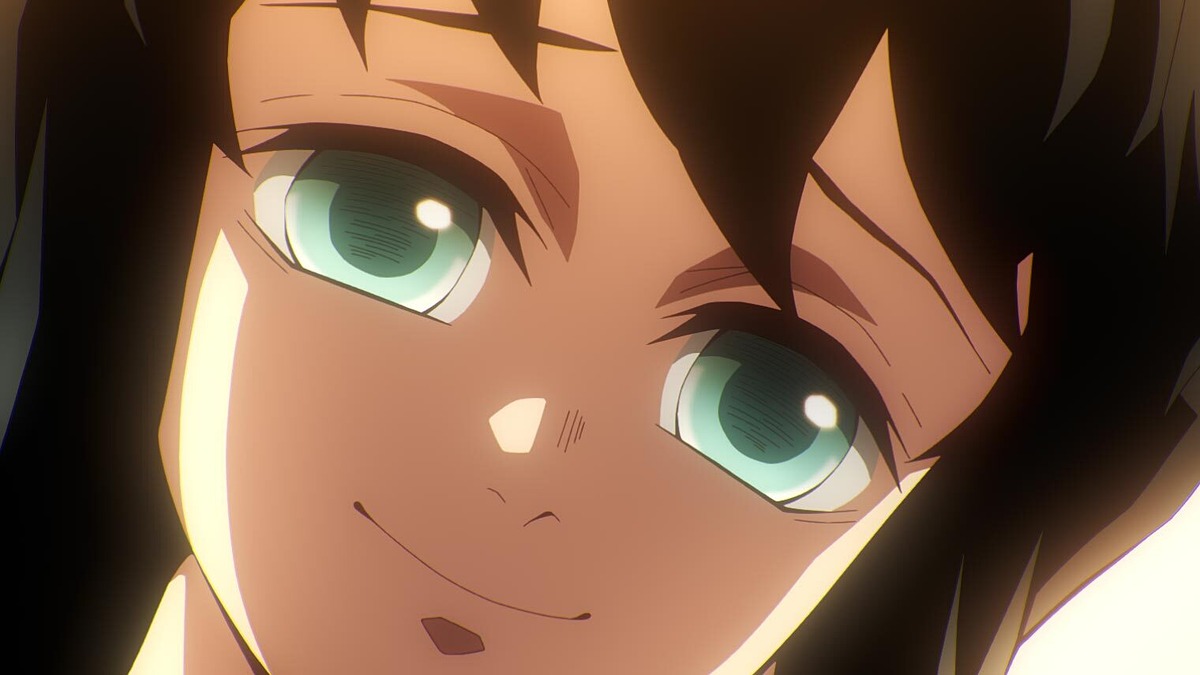 ほら全部うまくいった」。アニメ「鬼滅の刃」刀鍛冶の里編、第九話より 
