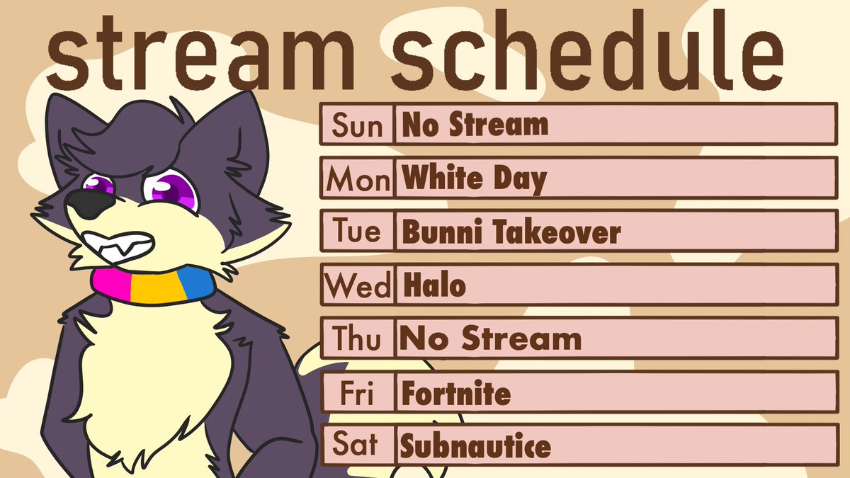 Stream Schedule for June 4th to June 10th
#Vtuber #streamschedule #ENVtuber