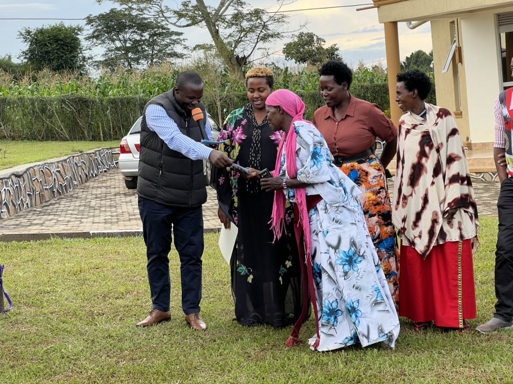 What a blessing to serve the lord. We bless the lord for giving us good farming land in Kasanda District. In a group photo with cattle keepers in Kiganda Sub County and part of my family and comrades. Thank you Bishop James for visiting us.