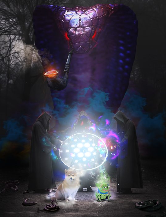 snek's tweet image. SUMMON THE $SNEK 

(inspired by the art of @beeple)