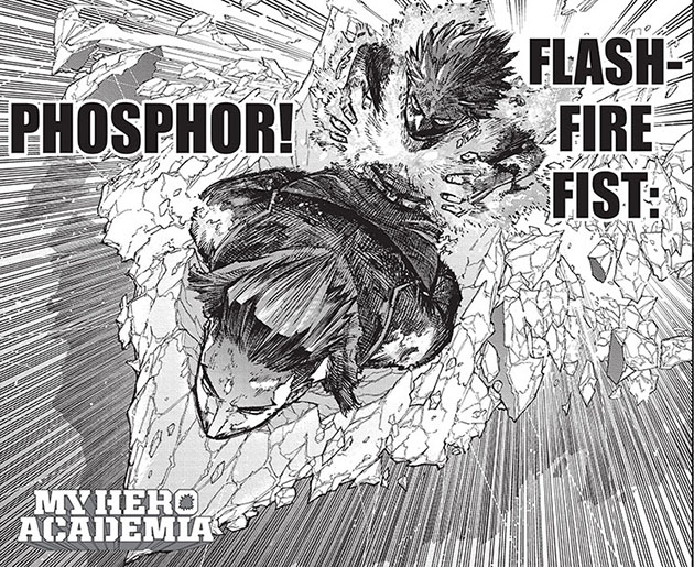 My Hero Academia, Ch. 390: Riding a jetstream of friendship, Shoto desperately tries to reach Dabi! Read it FREE from the official source! bit.ly/42jTJlO