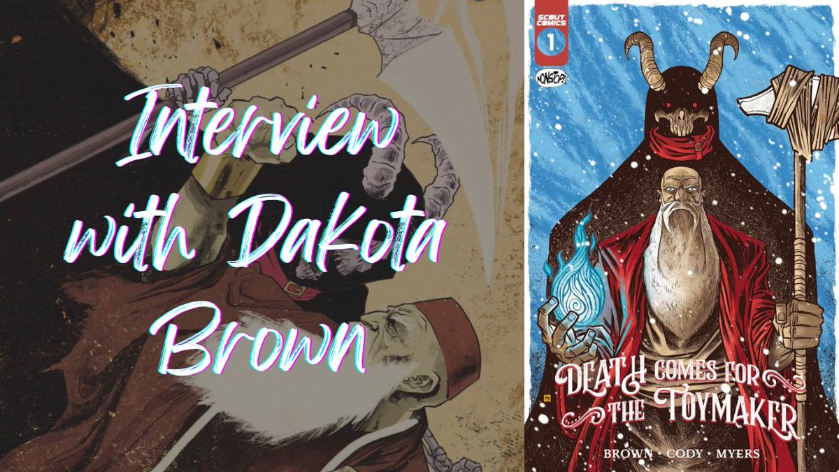 We're cookin with creative @duhcoatuhwrites today all about his project DEATH COMES FOR THE TOYMAKER from @ScoutComics! 

Join him & @FriendlyNBHDBi as they geek out on theatre, Babylonian Mythos, & the rest of the phenomenal creative team on this series! youtu.be/97d-a_ZNJxw