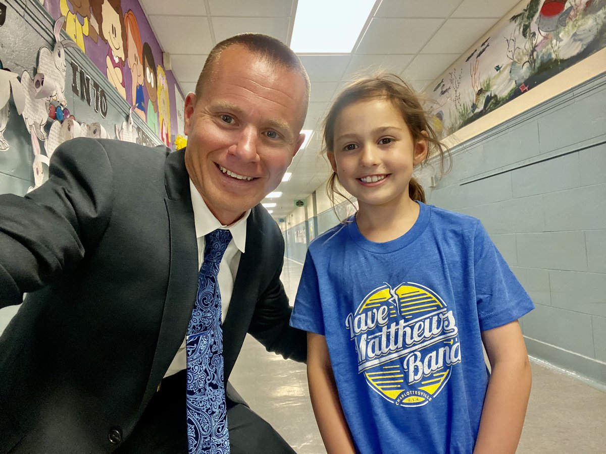 BrookAveSchool's tweet image. Tatum was excited to show her new shirt on Friday. Apparently, Dr. Lemke is the second biggest @davematthewsbnd fan @BrookAveSchool!