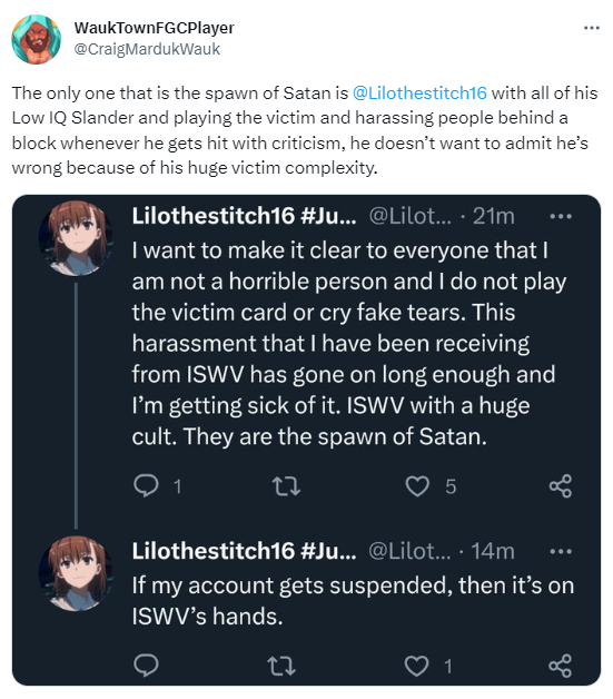 Sparkplug the fox 🩷💜💙 ️ 🇺🇦 on Twitter "A lot of ISWV people generally