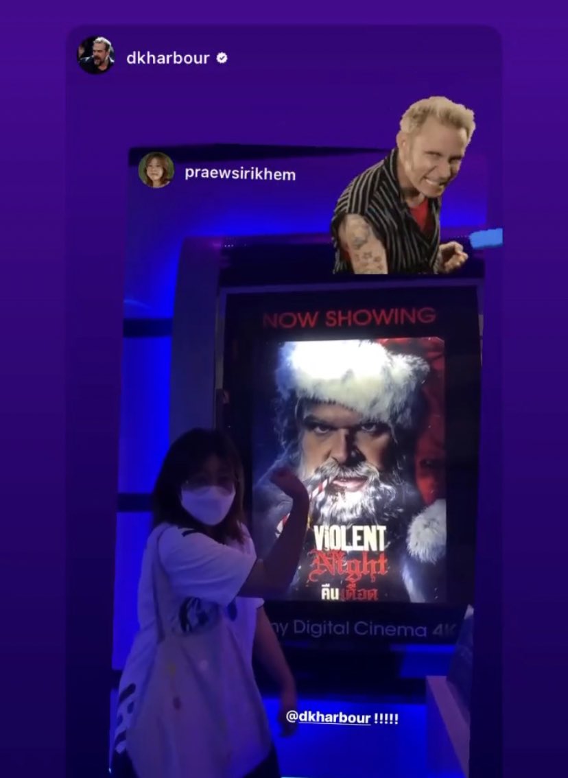 David Habour หรือ จิมมี่ ฮอปเปอร์ จาก Stranger Things เห็นนิสิตมก. อย่างฉันตะโกนคำว่า เดวิด ฮาเบอร์!!! และเมนชั่นสตอรี่กลับ ไม่มีเหี้ยไรพีคเท่านี้ละ ทุกคนว่าของเราเด็ดพอตัวยัง5555555