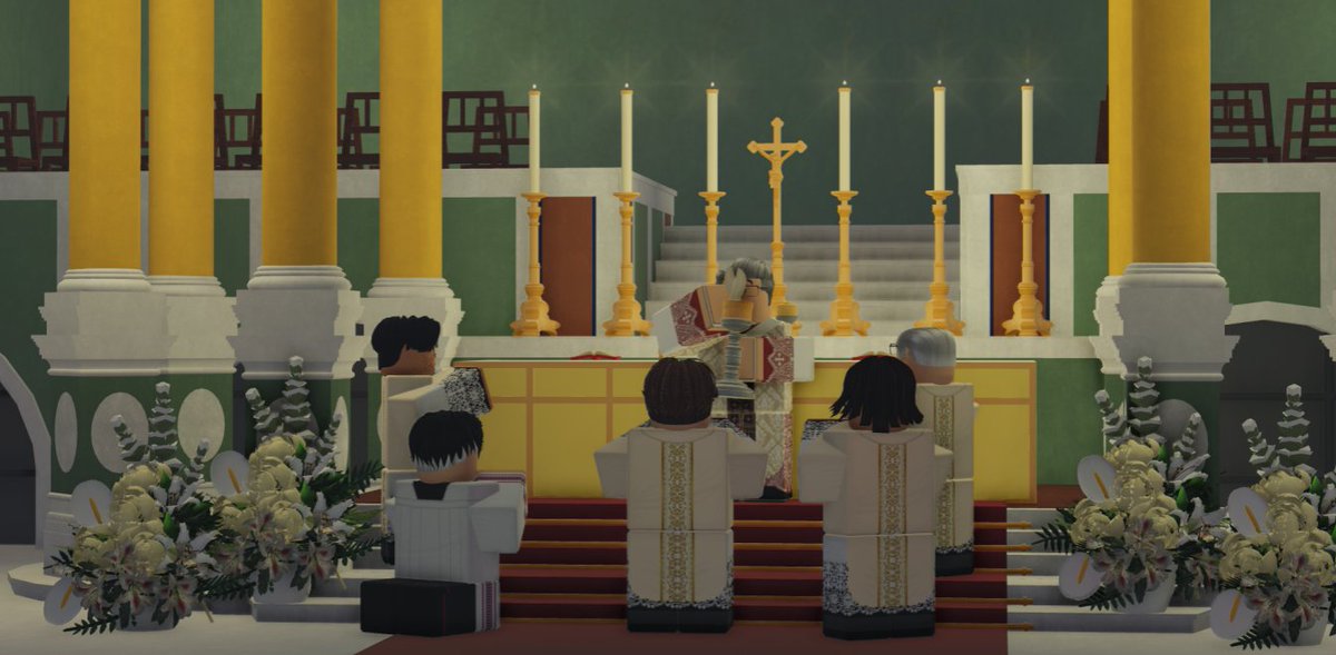 ImmediaRBLX's tweet photo. Today, the Archbishop of Westminster celebrated Mass with the Clergy of Westminster for the Solemnity of the Most Holy Trinity.

In his homily, he reminds us of our unity with God, and the love that God has for all of us. https://t.co/9mA5bw6wTo