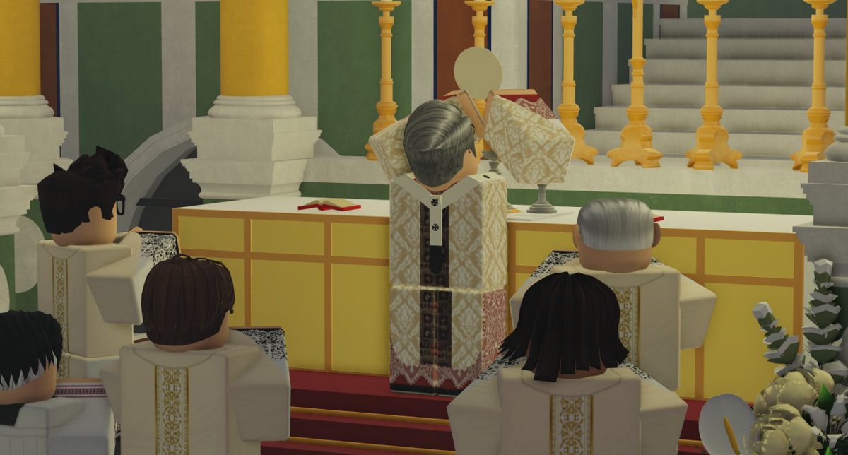 ImmediaRBLX's tweet photo. Today, the Archbishop of Westminster celebrated Mass with the Clergy of Westminster for the Solemnity of the Most Holy Trinity.

In his homily, he reminds us of our unity with God, and the love that God has for all of us. https://t.co/9mA5bw6wTo